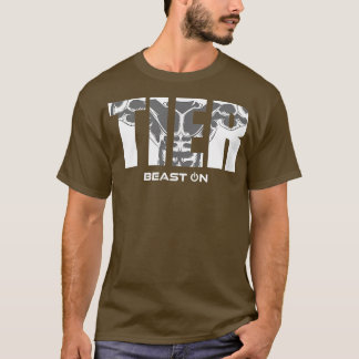 TiereMuskeln Bestie OnGym Motivation Fitness Sayin T-Shirt