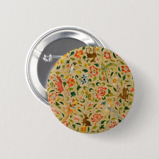 Tieres antikes Pferderückenkaninchen Button (Vorne & Hinten)