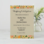 Tieres antikes Pferderückenkaninchen Einladung (Stehend Vorderseite)