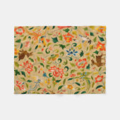 Tieres antikes Pferderückenkaninchen Fleecedecke (Vorderseite (Horizontal))