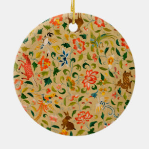 Tieres antikes Pferderückenkaninchen Keramik Ornament