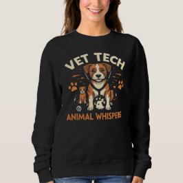 Tierexperimentelle Whispere Niedliches Welpensteth Sweatshirt