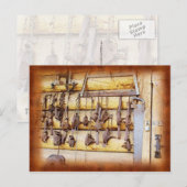 Tierfallen in Alaska Postkarte (Vorne/Hinten)