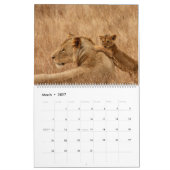 Tierfamilien Kalender (Mär 2027)