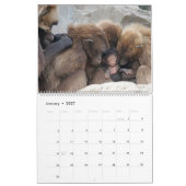 Tierfamilien Kalender (Jan 2027)