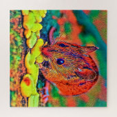 TierFarbe_Maus_001 Puzzle (Horizontal)