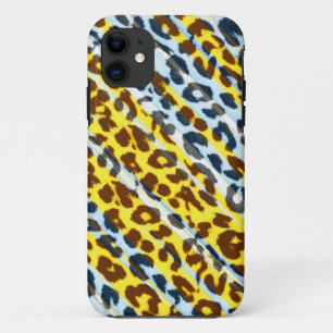 Tierfell Leopardenfell gelbe Streifen 2 Case-Mate iPhone Hülle