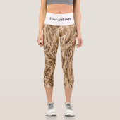 Tierfleisch Capri Leggings (Vorderseite)