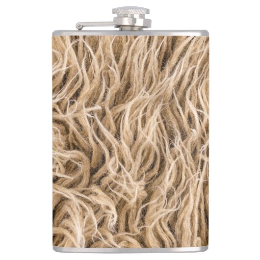 Tierfleisch Flachmann (Vorderseite)