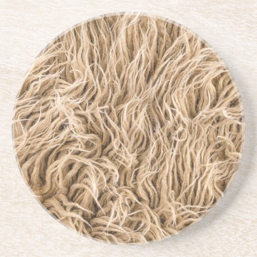 Tierfleisch Getränkeuntersetzer (Vorne)