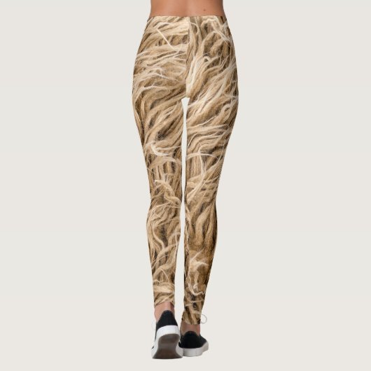 Tierfleisch Leggings (Rückseite)