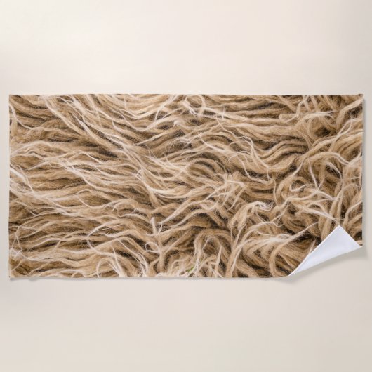 Tierfleisch Strandtuch (Vorderseite)