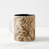 Tierfleisch Zweifarbige Tasse (Vorderseite Links)