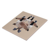 Tierfliese, Keramik, Vögel, Gänse, Gans Fliese (Seite)