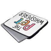 Tierflüsterer Laptopschutzhülle (Vorne Knopf)