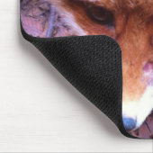 Tierfox-Waldbüro-Party-Duschen-Digital-Kunst Mousepad (Ecke)