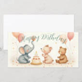 Tierfreude mit Balloons (Vorne/Hinten)
