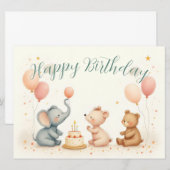 Tierfreude mit Balloons (Vorne/Hinten)