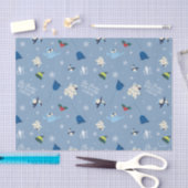 Tierfreunde "Bye Buddy" Wintermuster Seidenpapier (Handwerk)