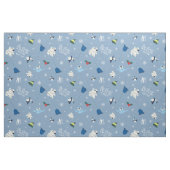 Tierfreunde "Bye Buddy" Wintermuster Stoff (Fat Quarter (45,7 x 55,9 cm))