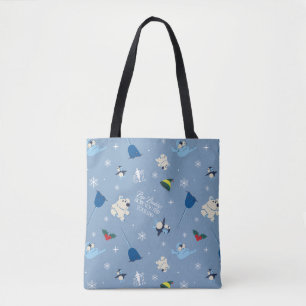 Tierfreunde "Bye Buddy" Wintermuster Tasche