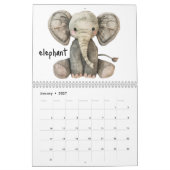 Tierfreunde für Kinder, Wasserfarbe Kalender (Jan 2027)
