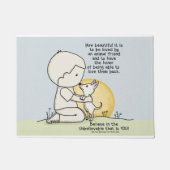 Tierfreunde Fußmatte (Vorderseite)