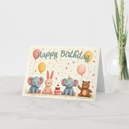 Tierfreunde im Party Magic Karte (Vorderseite)