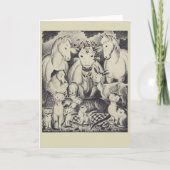 Tierfreunde Karte (Vorderseite)