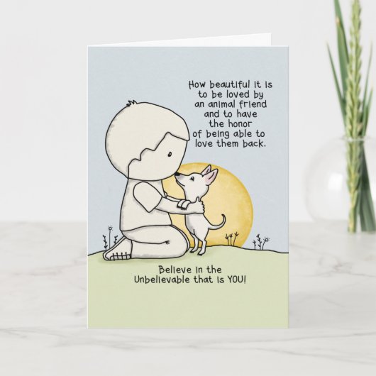 Tierfreunde Karte (Vorderseite)