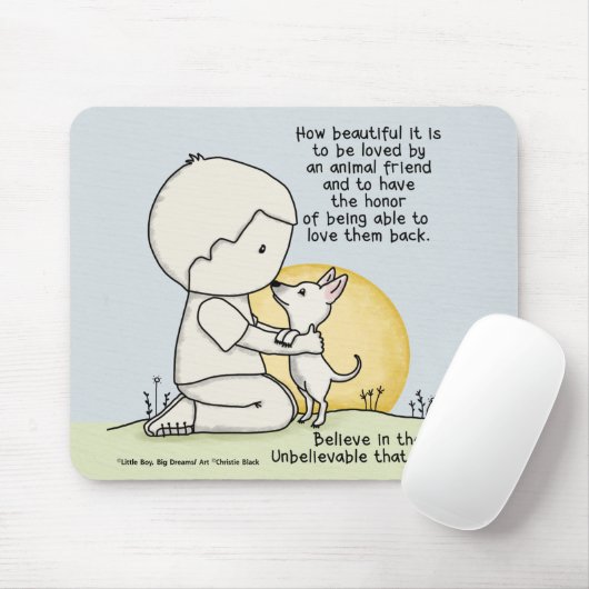 Tierfreunde Mousepad (Mit Mouse)