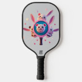 Tierfreunde Pickleball Schläger (Rückseite)