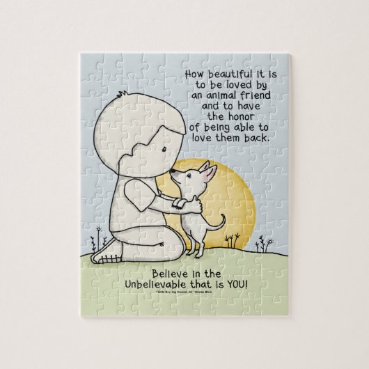 Tierfreunde Puzzle (Vertikal)