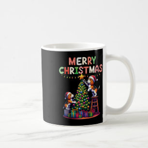 Tierfreunde Weihnachten Beagle Hunde Christi dekor Kaffeetasse