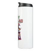 Tierfreunde Weihnachten Beagle Hunde Christi dekor Thermosbecher (Nach rechts gedreht)