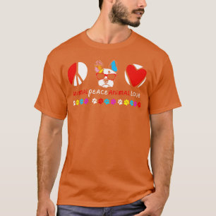 Tierfrieden Tierliebe Hunde Familie T-Shirt