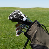 Tierführer in Schwarz-Weiß Golf Head Cover Golf Headcover (In SItu)