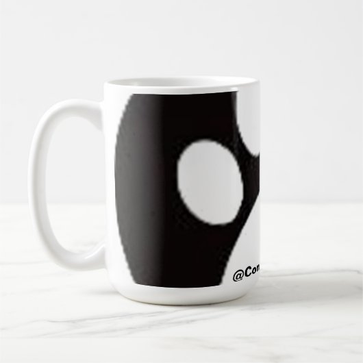 Tierfußabdruck Kaffeetasse (Links)