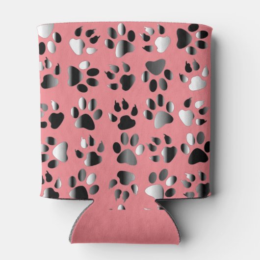 Tierfußdrucke Dosenkühler (Rückseite)