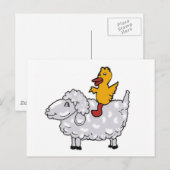 Tierfutter Postkarte (Vorne/Hinten)