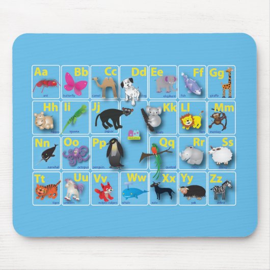 Tiergebiet auf meinem ABC Mousepad (Vorne)