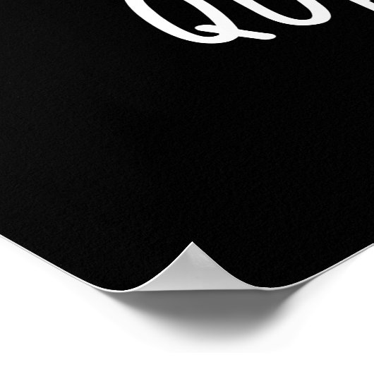 Tiergebläse quack Me up Funny Duck Puck Dark BG Poster (Ecke)