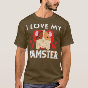 Tiergeschenk Frauen Mädchen Kinder Hamster T-Shirt