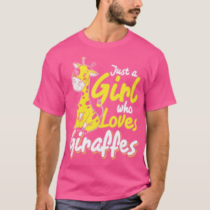 Tiergeschenk Idee Afrika Tiere Liebe Giraffe T-Shirt