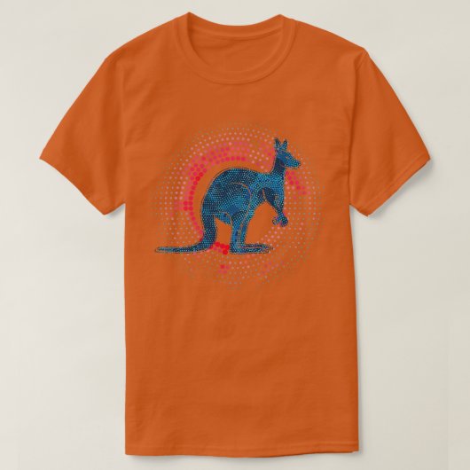 Tiergeschenk Kangaroo T-Shirt (Design vorne)