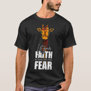 Tiergeschenk Lasse dein Glaube größer sein als dei T-Shirt