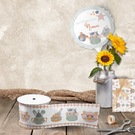 Tiergeschenk Wrap Ribbon Satinband