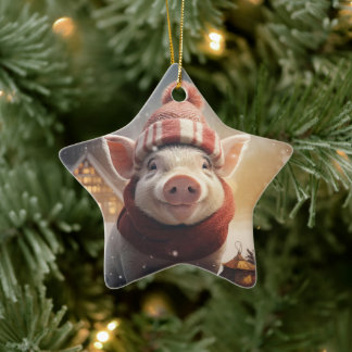 Tiergeschenke, Farm-Lover-Geschenk, Niedliches Sch Keramik Ornament