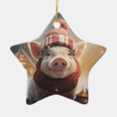 Tiergeschenke, Farm-Lover-Geschenk, Niedliches Sch Keramik Ornament (Vorne)