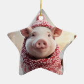 Tiergeschenke, Farm-Lover-Geschenk, Niedliches Sch Keramik Ornament (Vorne)